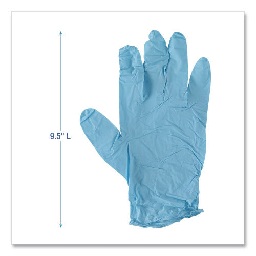 Boardwalk® Disposable Examination Nitrile Gloves, X-Large, Blue, 5 mil, 1000/Carton (BWK382XLCTA)