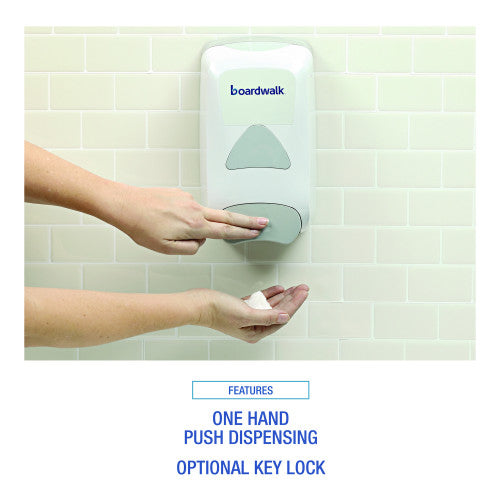 Boardwalk® Soap Dispenser, 1,250 mL, 6.1 x 10.6 x 5.1, Gray (BWK8350)