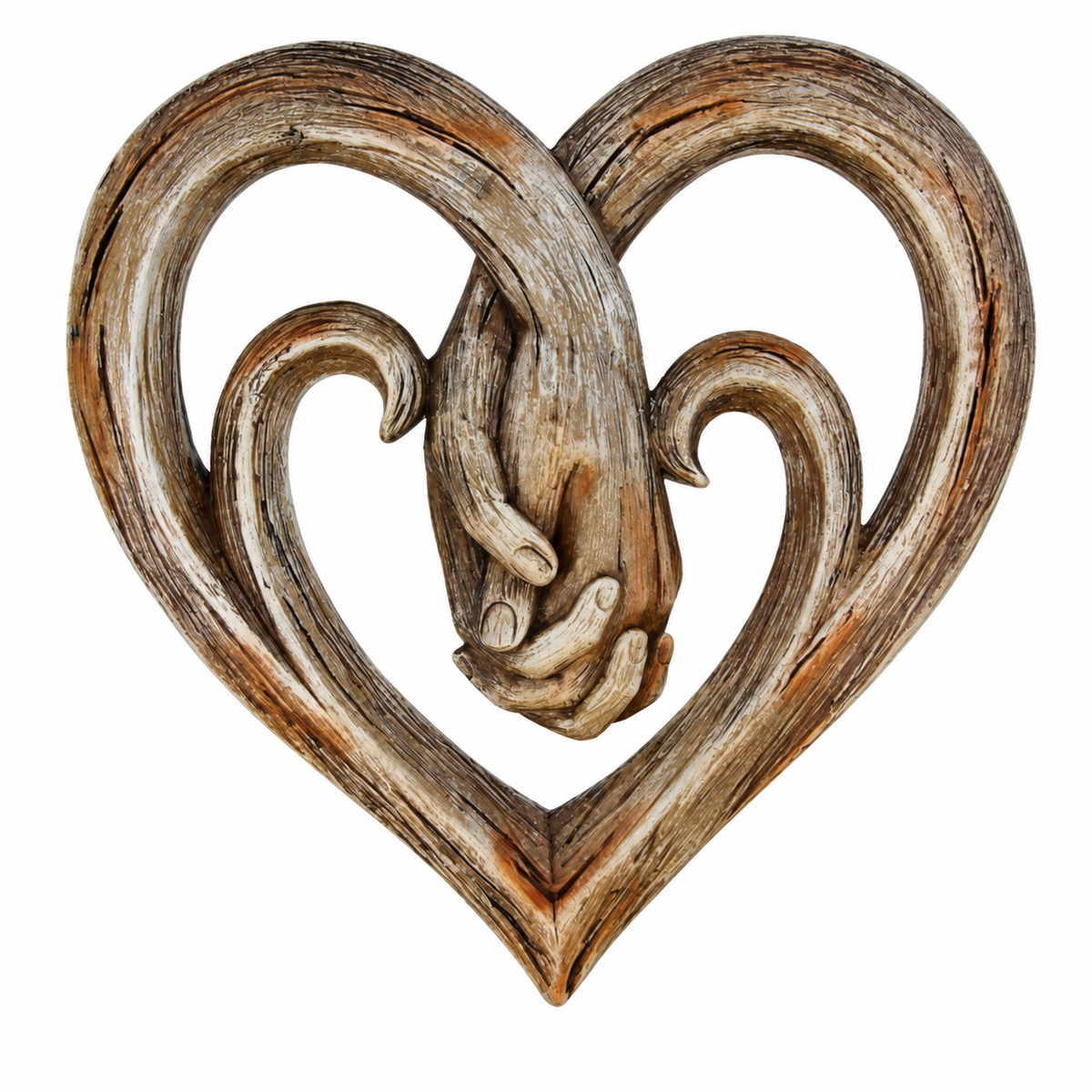 Holding Hands Wall Sculpture