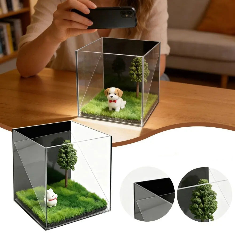 Caja holográfica 3D personalizada para mascotas