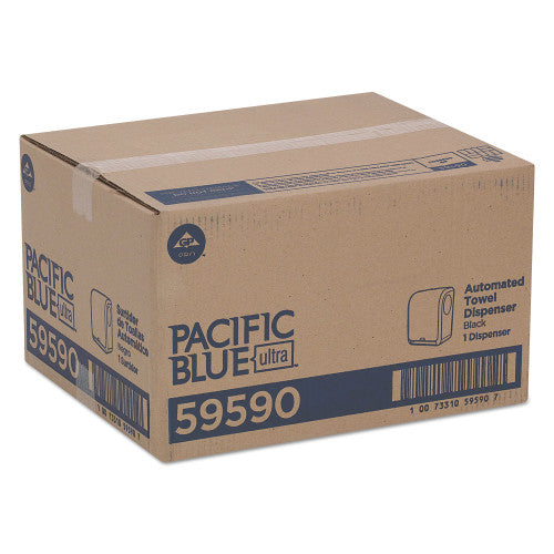 Georgia Pacific® Pacific Blue Ultra Paper Towel Dispenser, Black (59590)