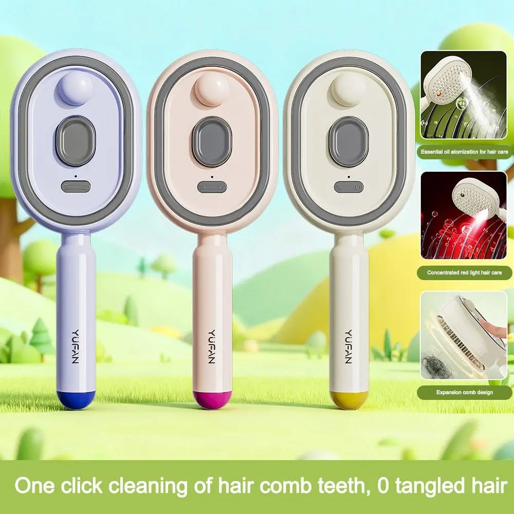 Durable Electric Hair Care Spray Massage Comb