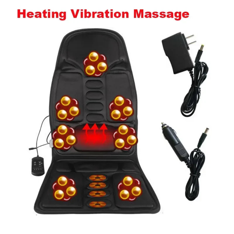 Almohadilla de masaje vibratorio multimodo para silla