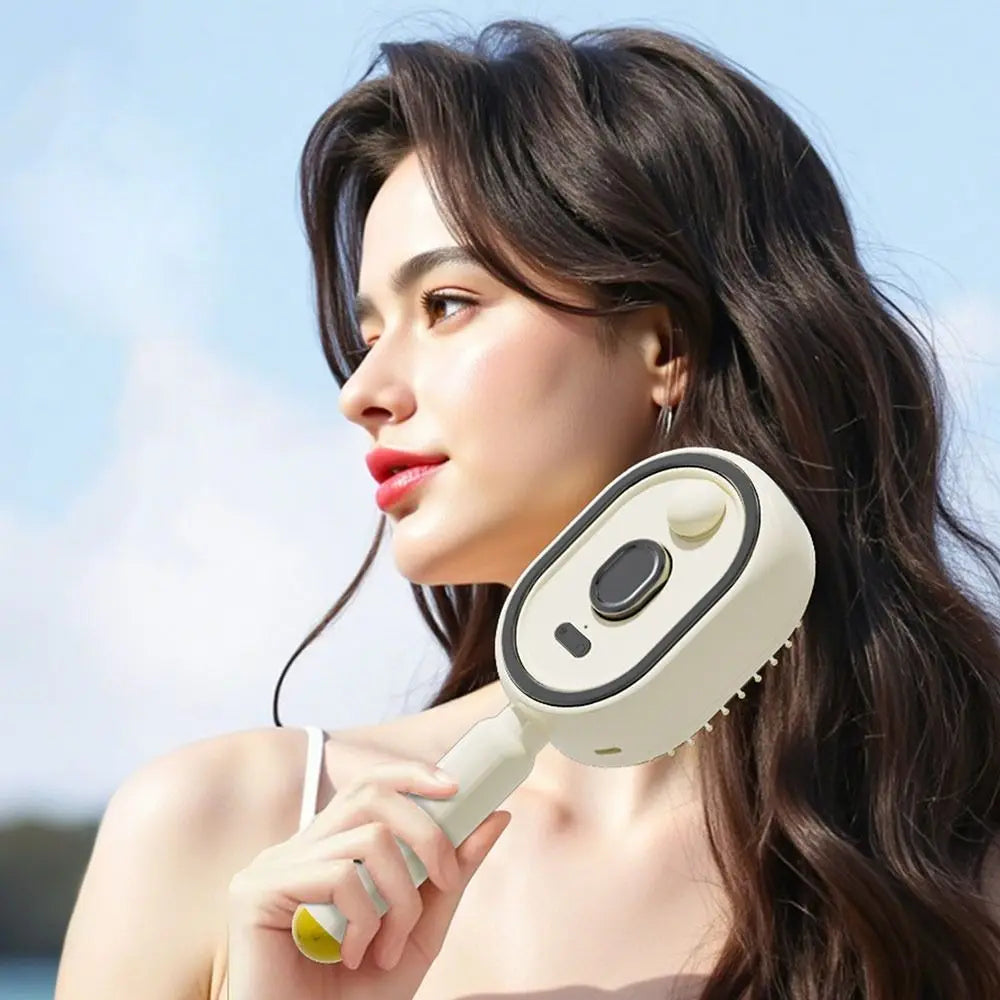 Durable Electric Hair Care Spray Massage Comb