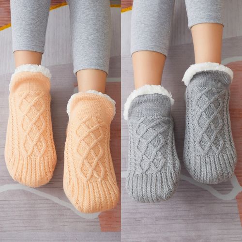 Pantuflas de lana de invierno