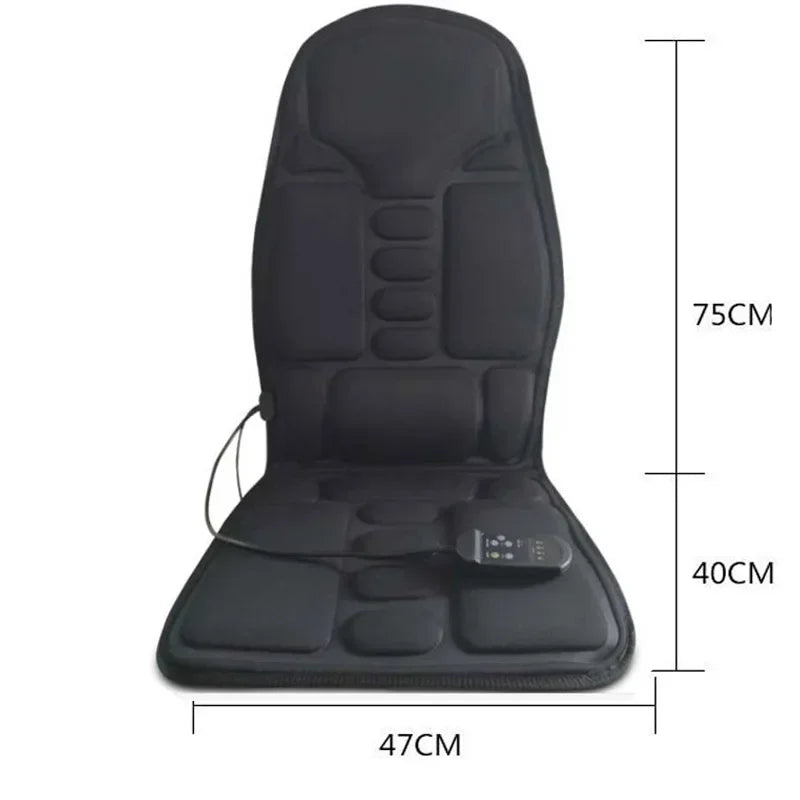 Almohadilla de masaje vibratorio multimodo para silla