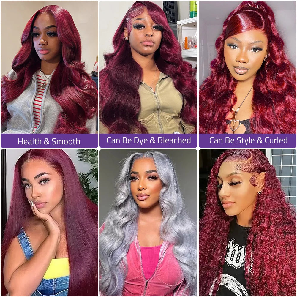 Body Wave Human Hair Wig 13x4 Lace Front Brazilian