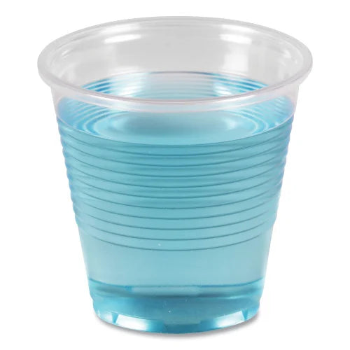 Boardwalk® Clear Plastic 5 oz. Drinking Cups, 2,500 Cups (BWKTRANSCUP5CT)
