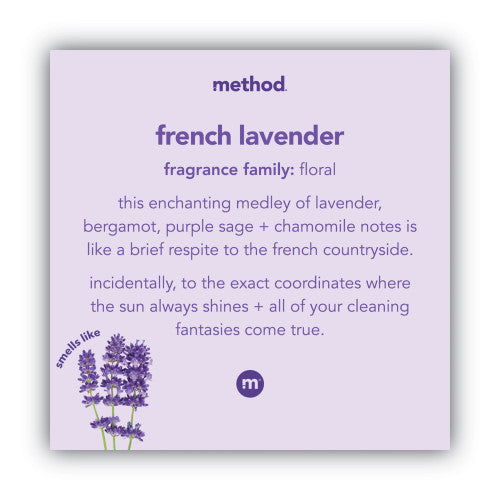 Method® Gel Hand Wash, French Lavender, 12 oz Pump Bottle, 6 Bottles (00031CT)