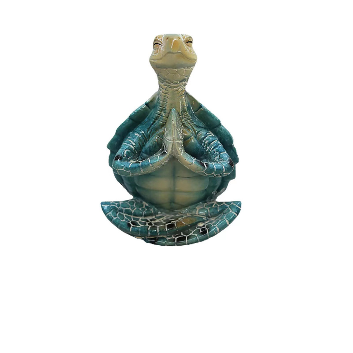 Figura de tortuga meditando