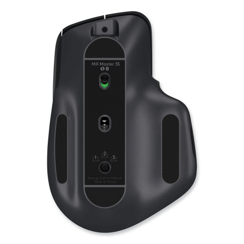 Logitech MX Master 3S Performance Wireless Mouse, 2.4 GHz Frequency/32 ft Wireless Range, Right Hand Use, Black (910006556)