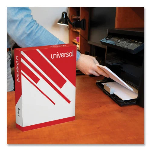 Universal Copy Paper, 92 Bright, 20 lb Bond Weight, 8.5 x 11, White, 500 Sheets/Ream, 10 Reams/Carton (UNV21200)