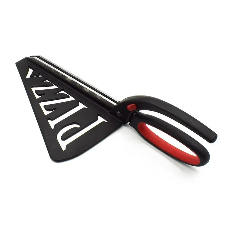 Pizza Scissors With Server Tray