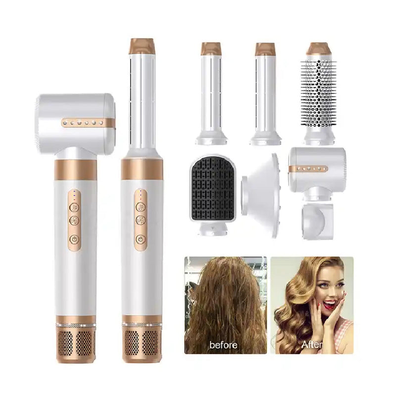 Secador de pelo profesional, set completo de peinado 7 en 1