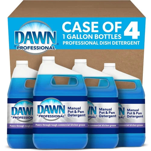 Dawn® Pro Manual Pot & Pan Dish Soap, Original Scent, 1 Gal., 4 Jugs (PGC57445CT)
