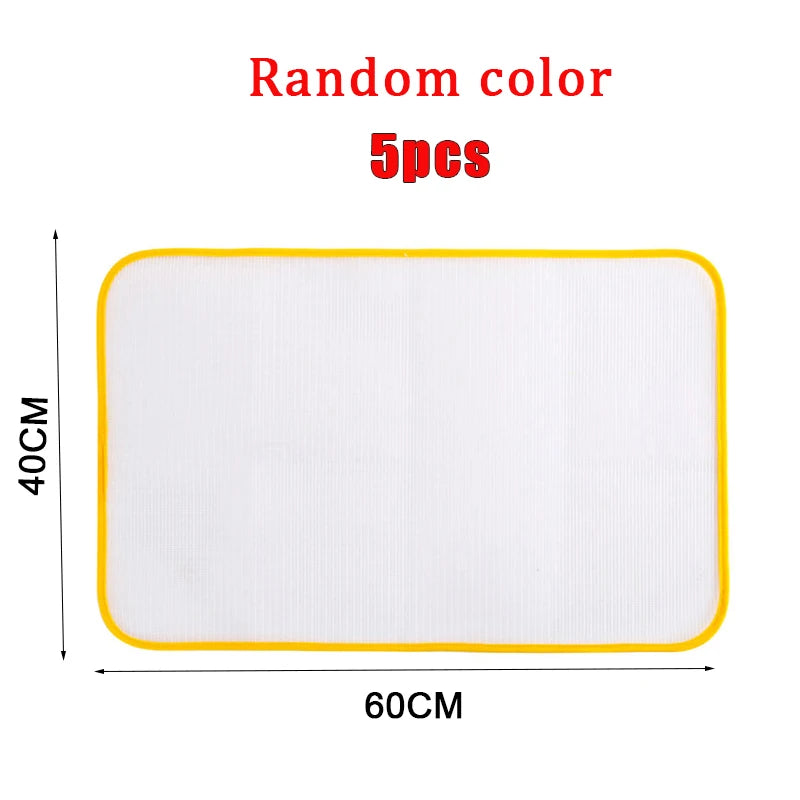 Clothes Ironing Protection Pad Cloth Protective Press Mesh Ironing Board Mat Insulation Against Random Colors Ironing Board Cove