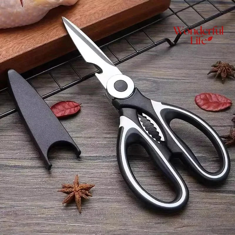 Multi-function Scissors Household Fish-killing Special Shears Roast Chicken and Duck Bones Vegetable Chopping Fish Food