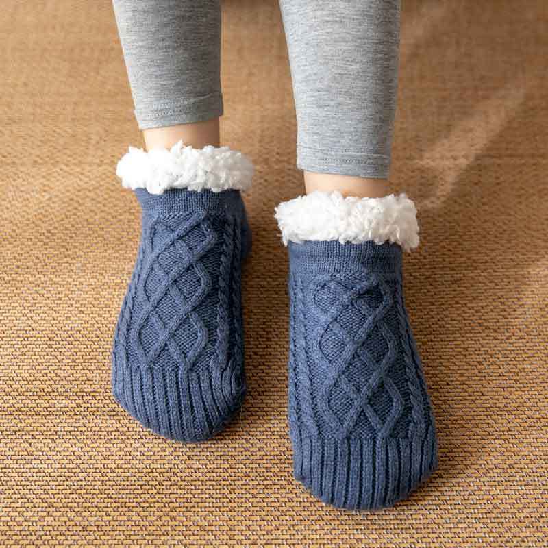 Pantuflas de lana de invierno