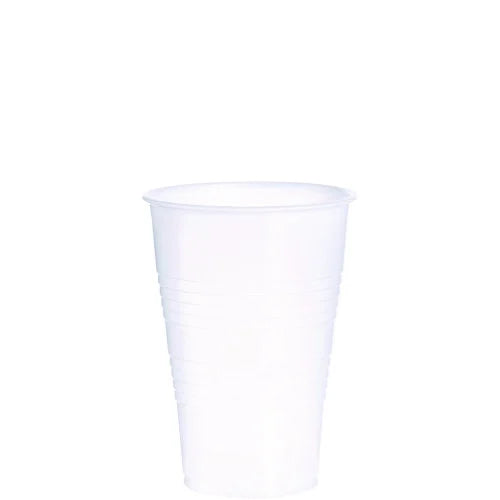 Dart High-Impact Polystyrene Cold Cups, 16 oz, Translucent, 50 Cups/Sleeve, 20 Sleeves/Carton (Y16T)