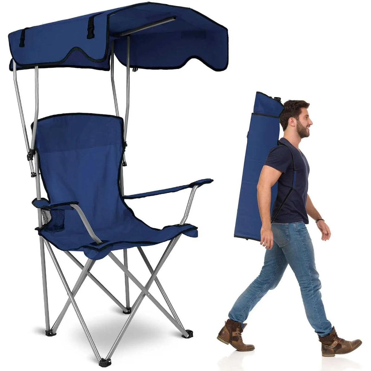 Camping Chair with Canopy