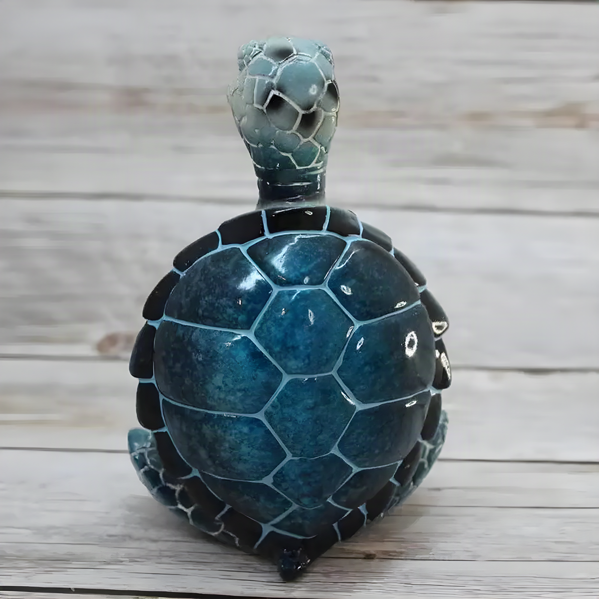 Figura de tortuga meditando