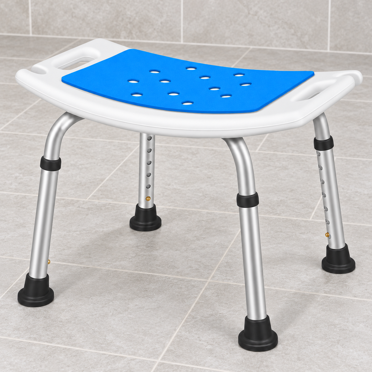 Adjustable Padded Shower Stool