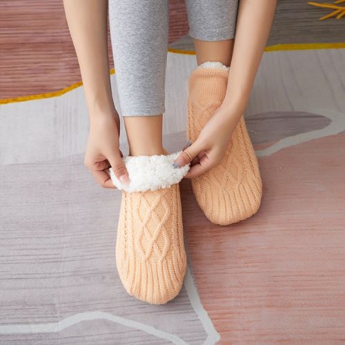 Pantuflas de lana de invierno