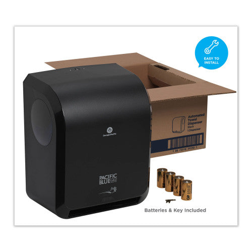 Georgia Pacific® Pacific Blue Ultra Paper Towel Dispenser, Black (59590)
