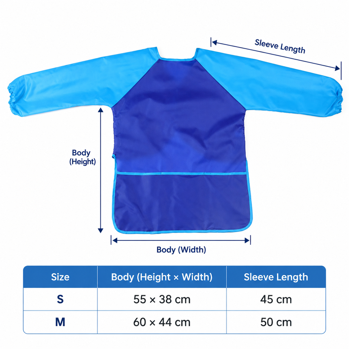Children's Long-Sleeved Art Smock