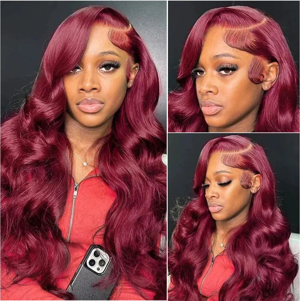 Body Wave Human Hair Wig 13x4 Lace Front Brazilian