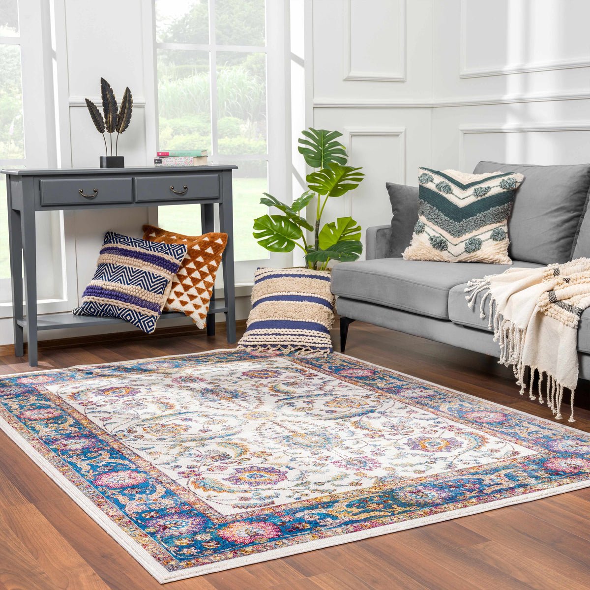 Mardina Colorful Area Rug - Clearance