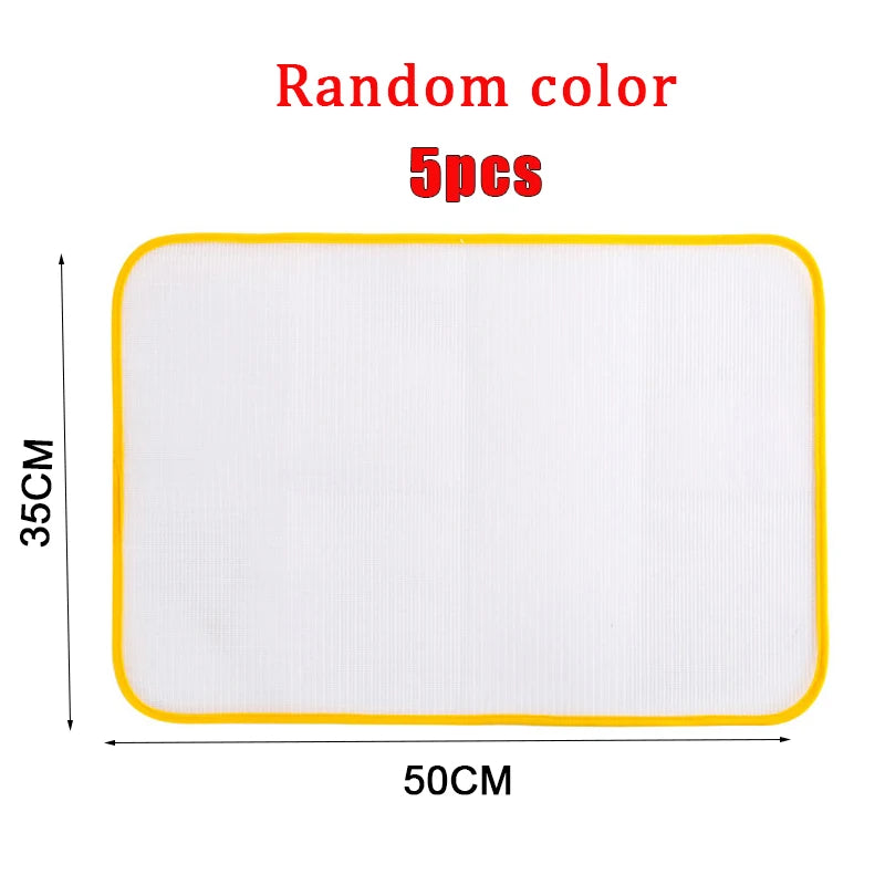 Clothes Ironing Protection Pad Cloth Protective Press Mesh Ironing Board Mat Insulation Against Random Colors Ironing Board Cove